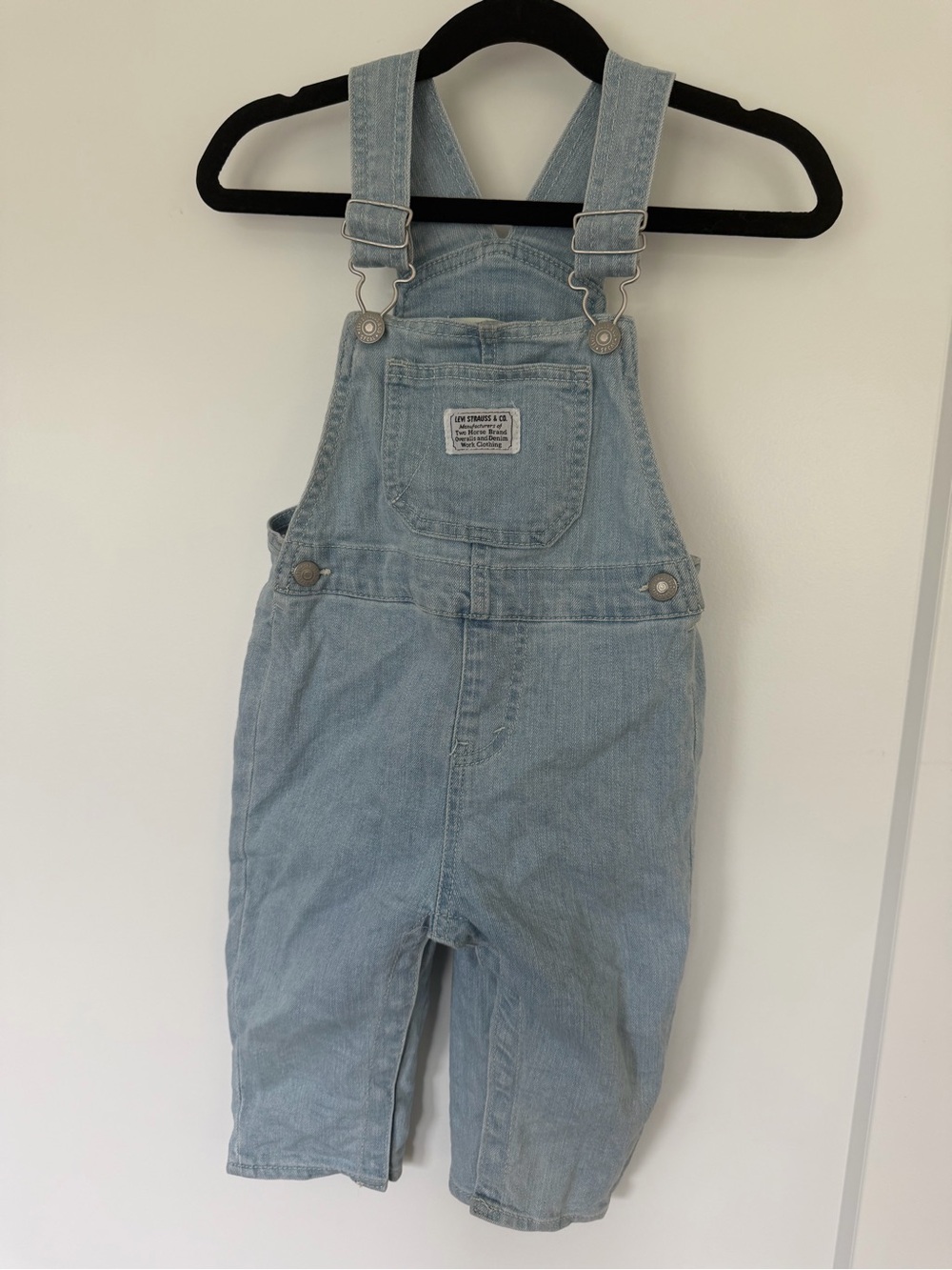 Levi's Classic Denim Baby/Toddler Overalls